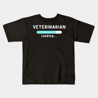 Veterinarian Loading Kids T-Shirt